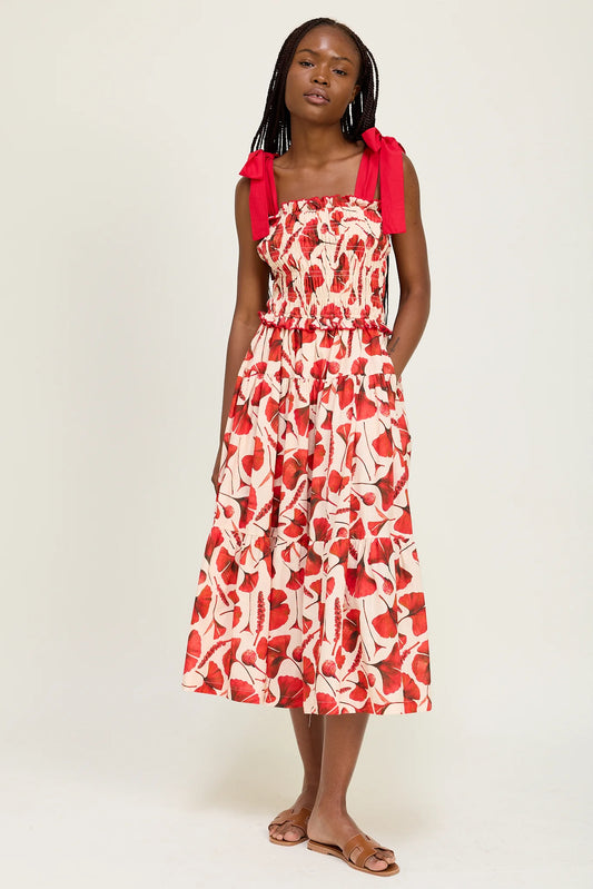 Josie Maxi Dress Red