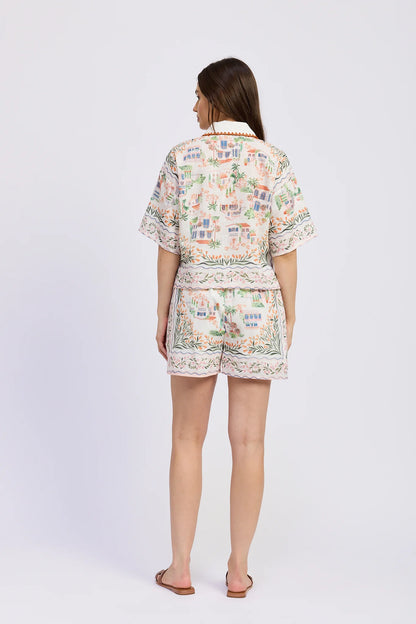 Kenna Two Piece Set Ivory Terracotta