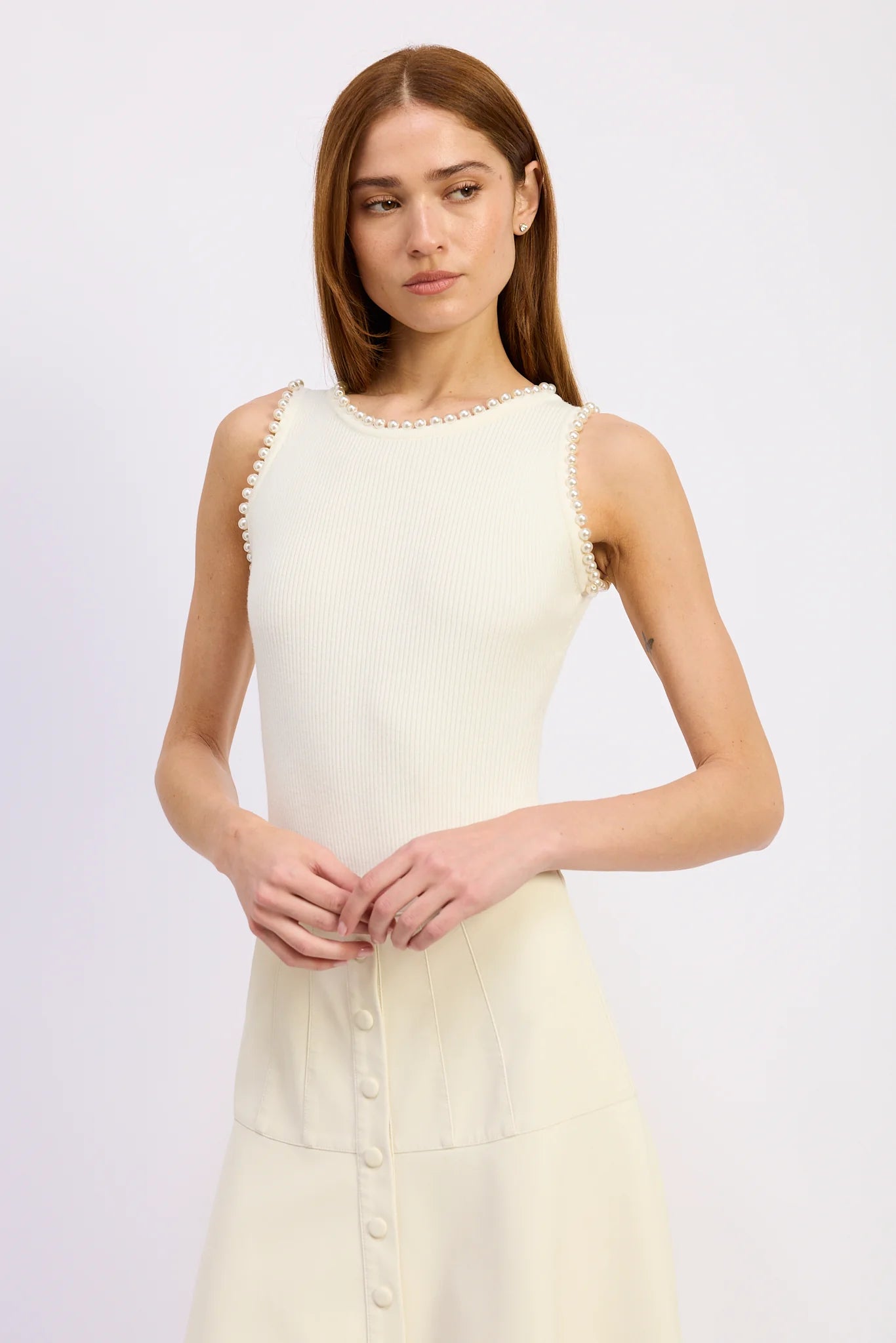 Pearl Bodysuit Ivory