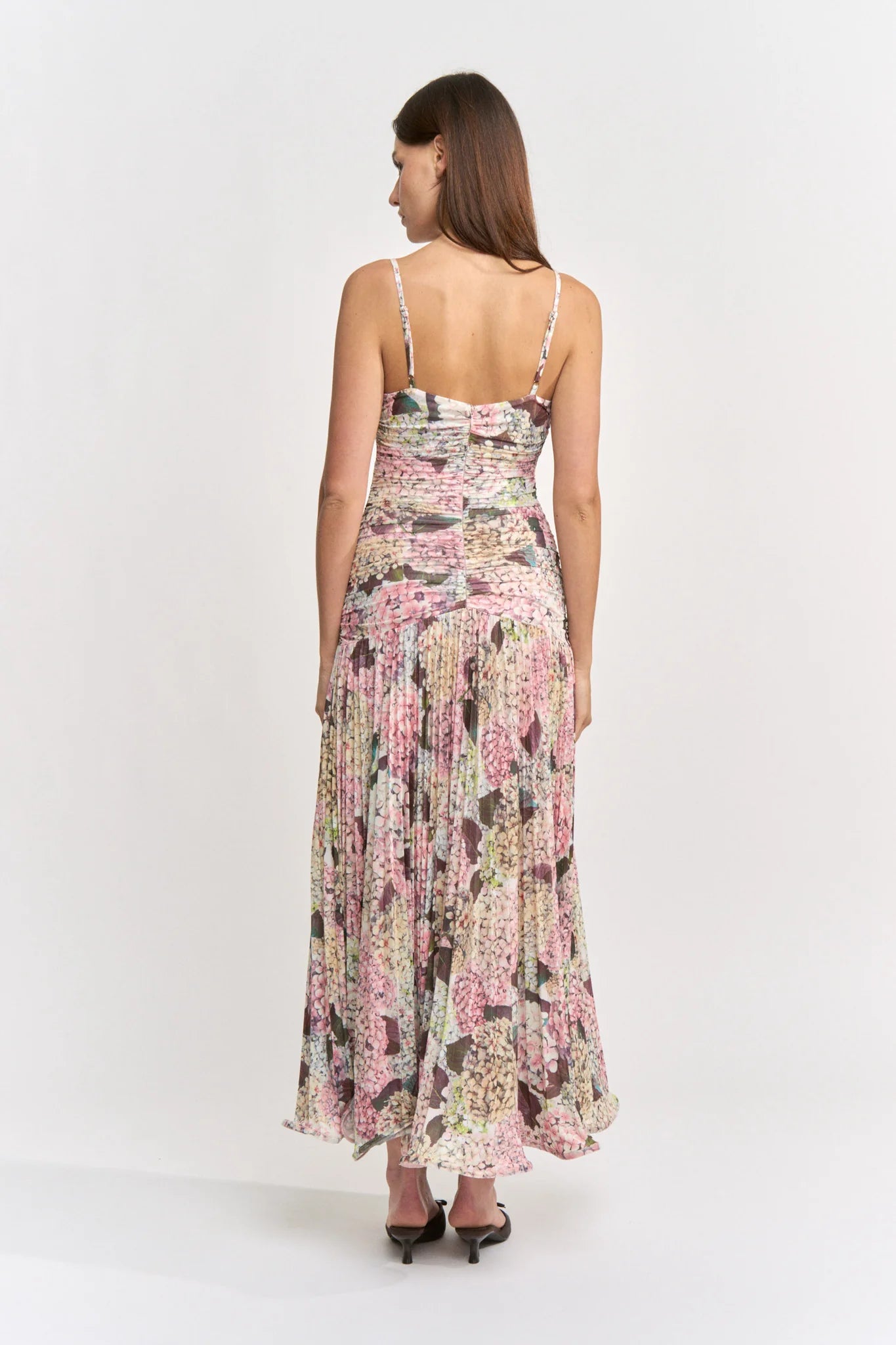 Roza Maxi Dress Blush Multi
