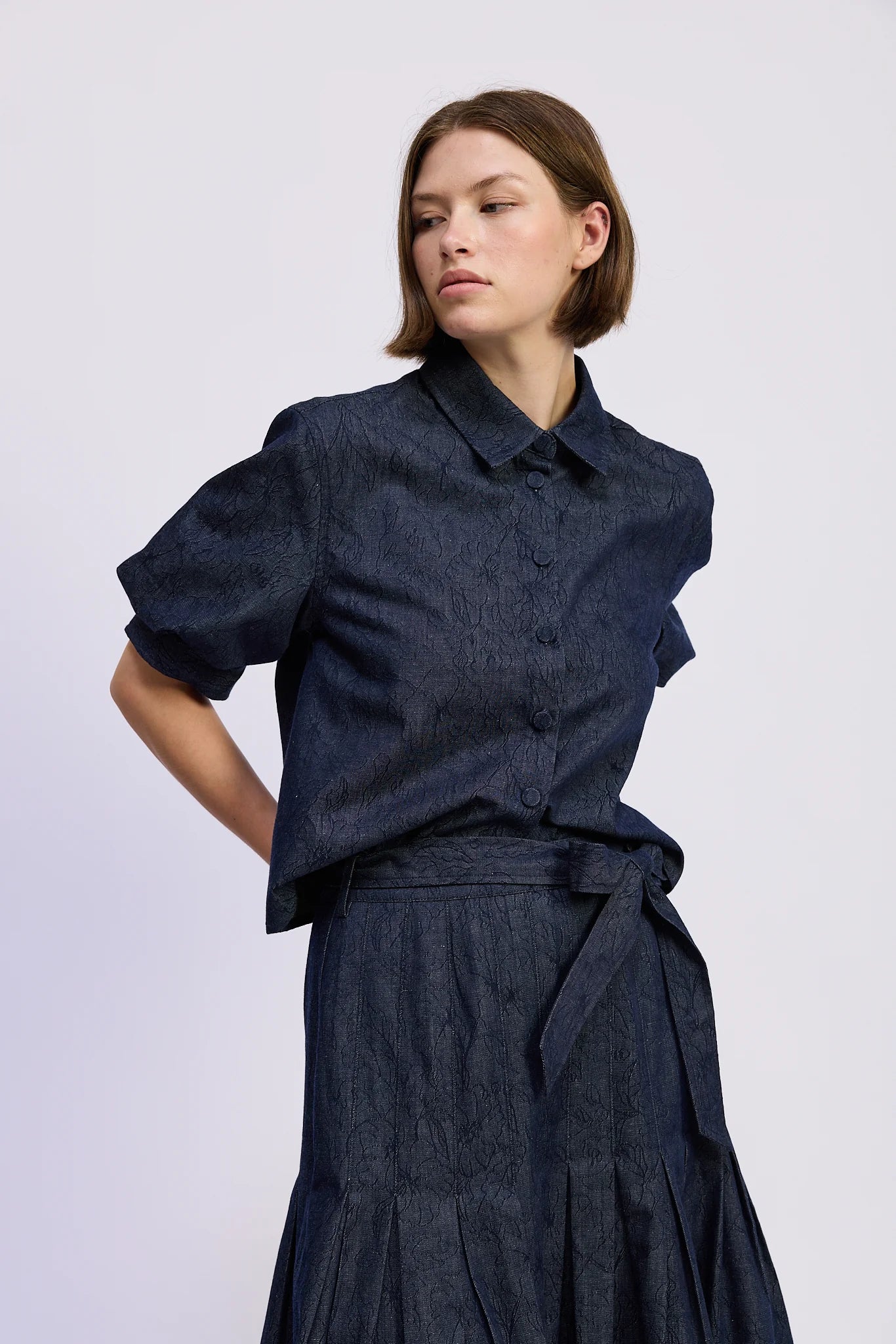 Esther Two Piece Set Indigo