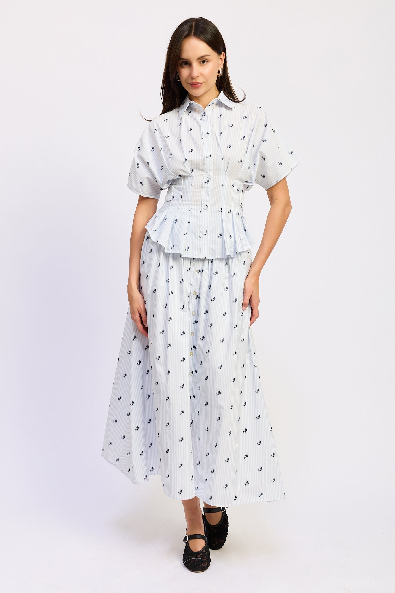 Jennie Two Piece Set White Multi