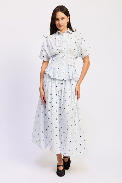 Jennie Two Piece Set White Multi