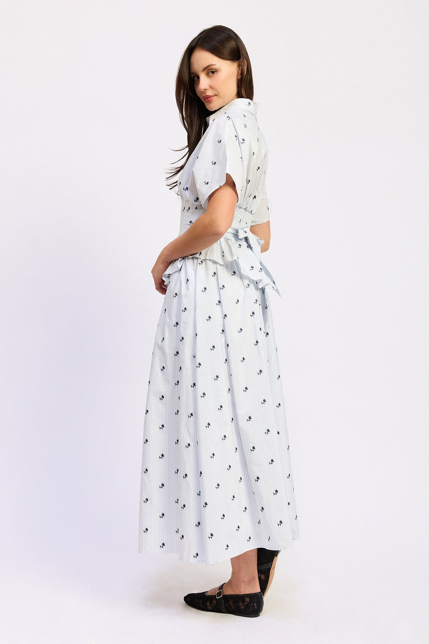 Jennie Two Piece Set White Multi
