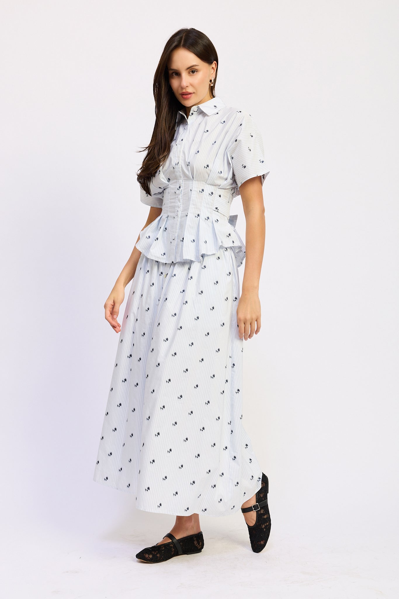Jennie Two Piece Set White Multi