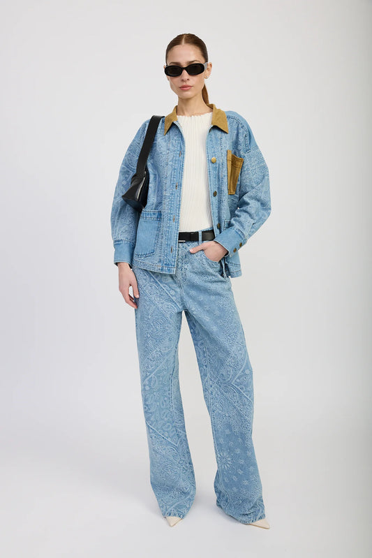 Tarak Two Piece Set Denim