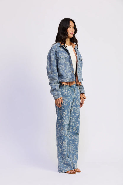 Aika Two Piece Set Denim