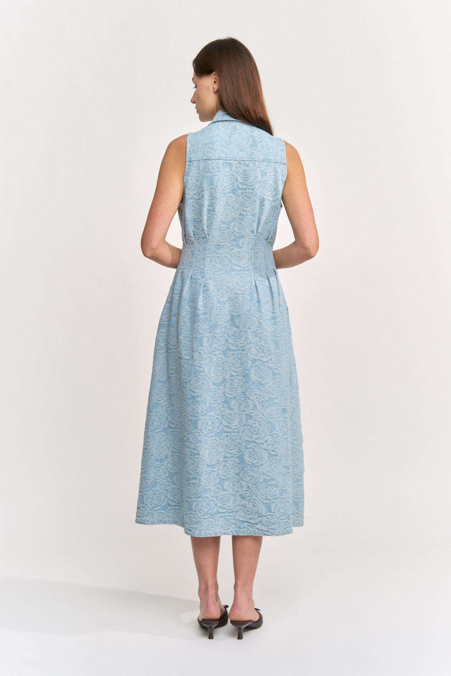 Kata Midi Dress Denim