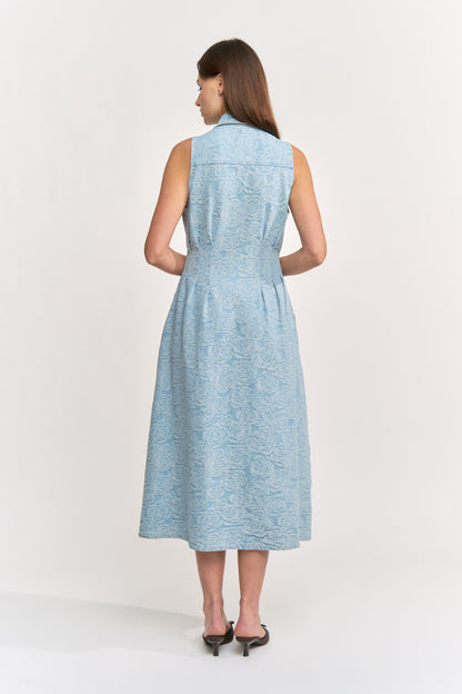 Kata Midi Dress Denim
