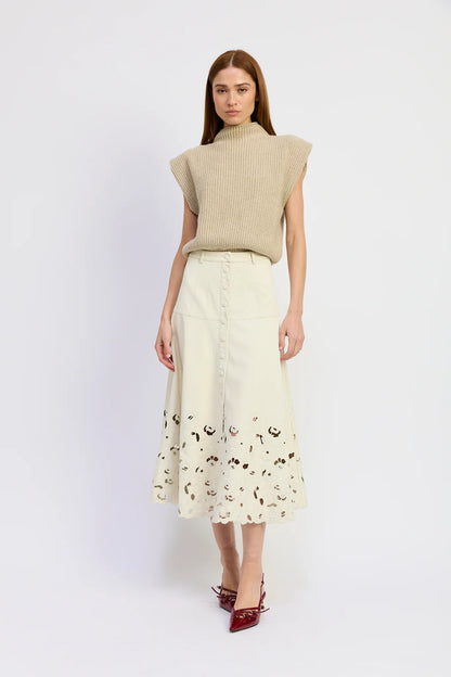 Briana Skirt Ivory