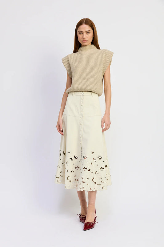 Briana Skirt Ivory