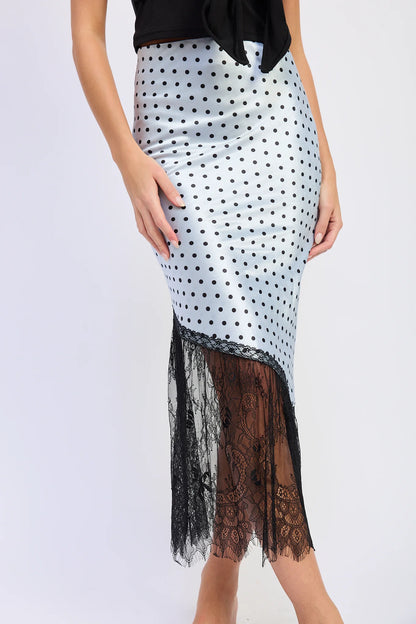 Evelia Skirt Light Blue
