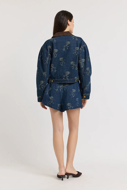 Reyna Two Piece Set Denim