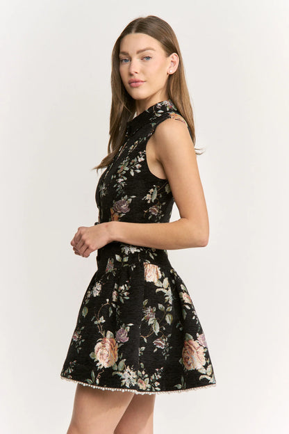 Carina Mini Dress Black