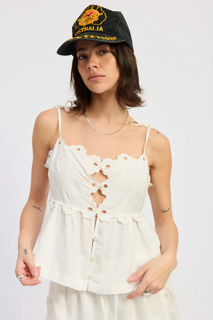 Soly Two Piece Set White