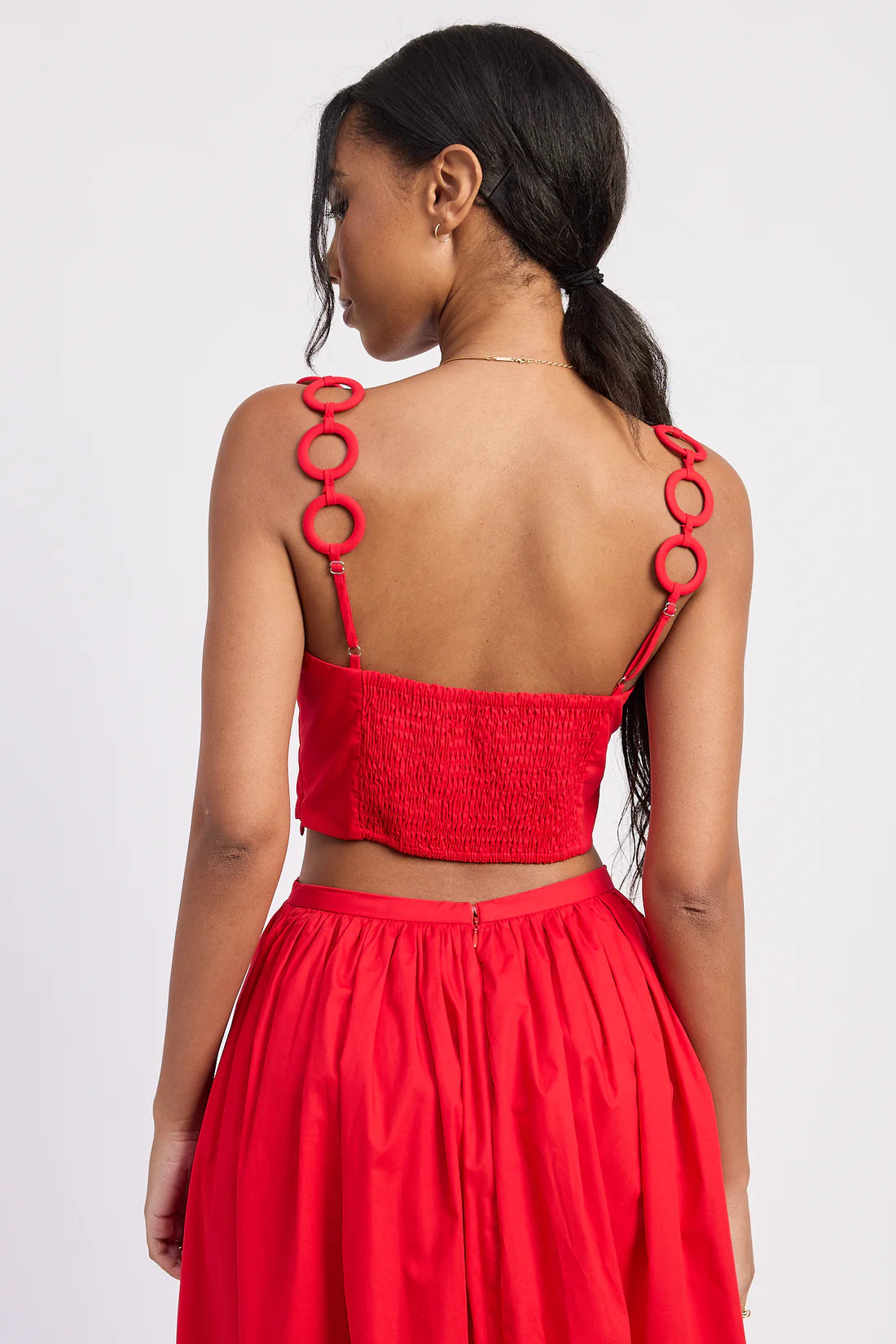 Valentina Two Piece Set Red