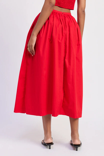 Valentina Two Piece Set Red