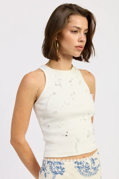 Helmut Top White