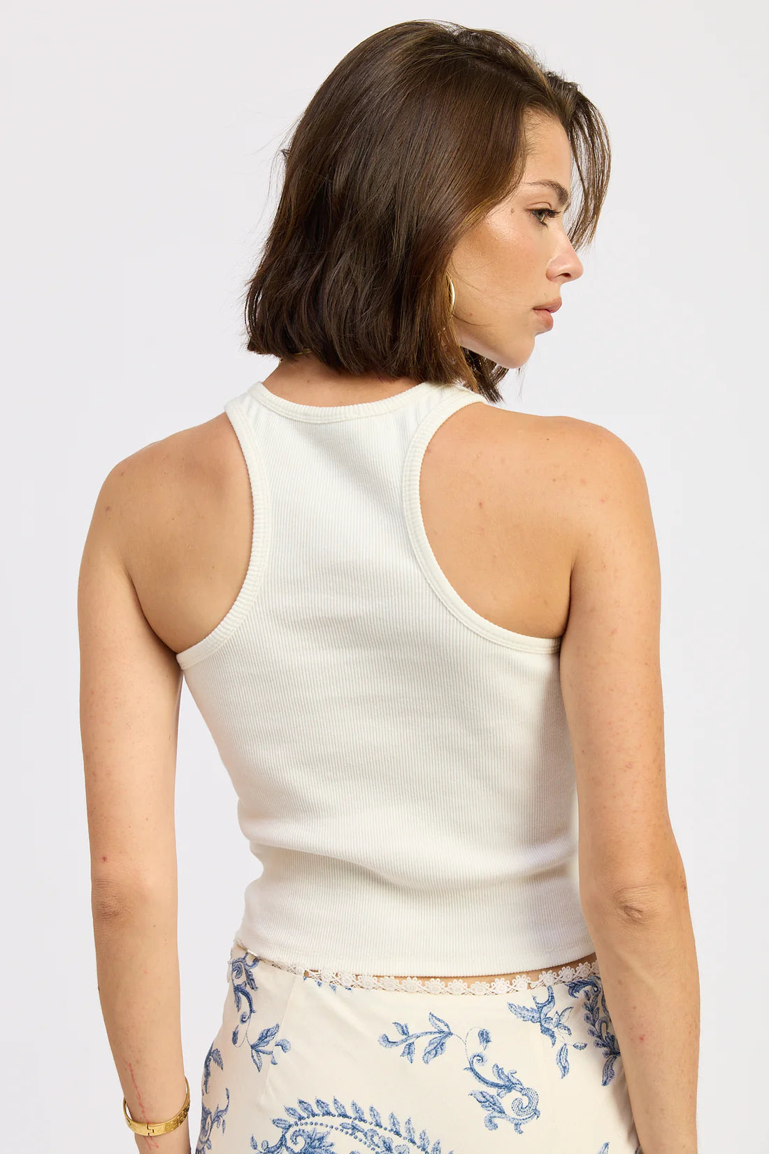 Helmut Top White