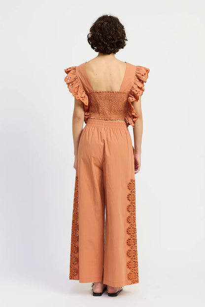Lilly Two Piece Set Rust