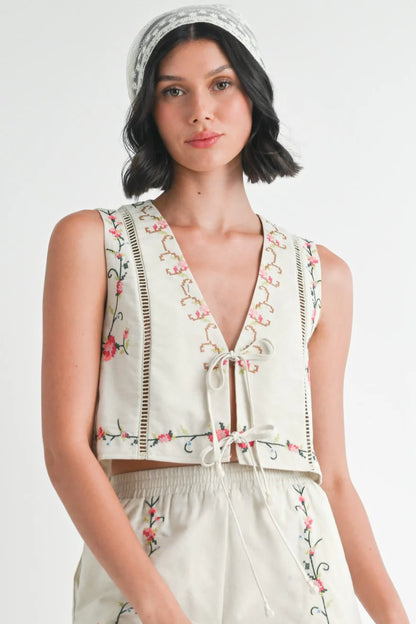 Anja Two Piece Set Oatmeal