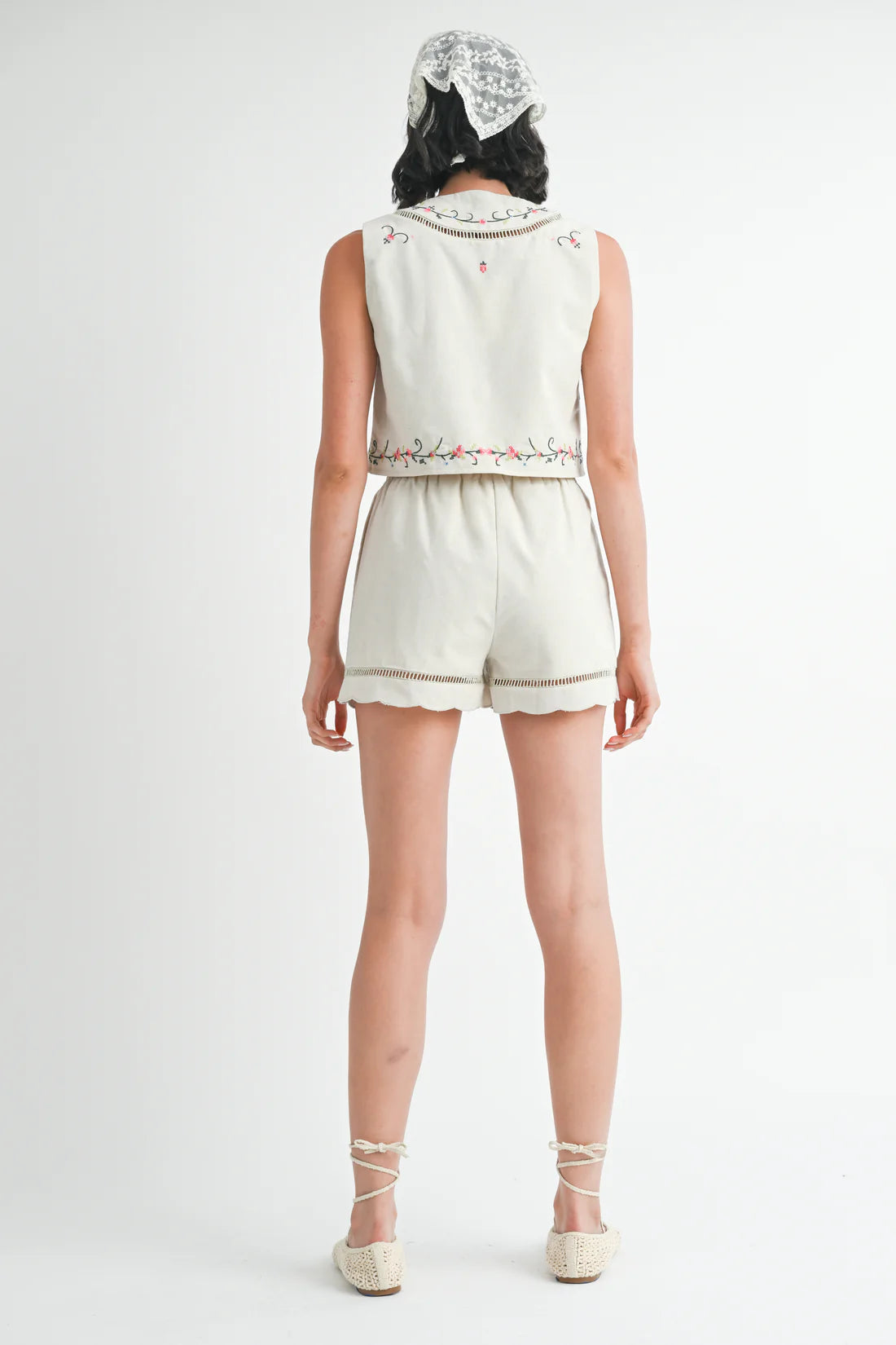 Anja Two Piece Set Oatmeal