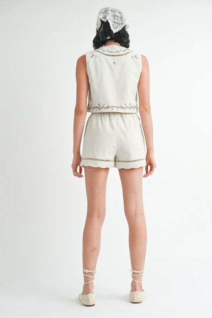 Anja Two Piece Set Oatmeal