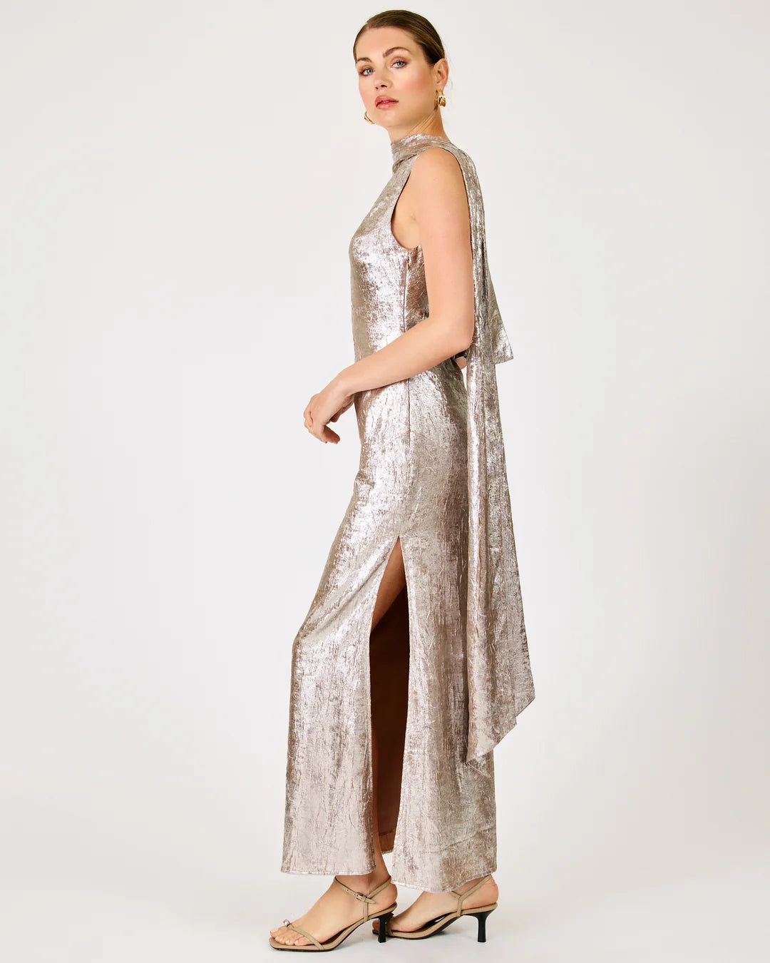 Dakota Maxi Dress Champagne