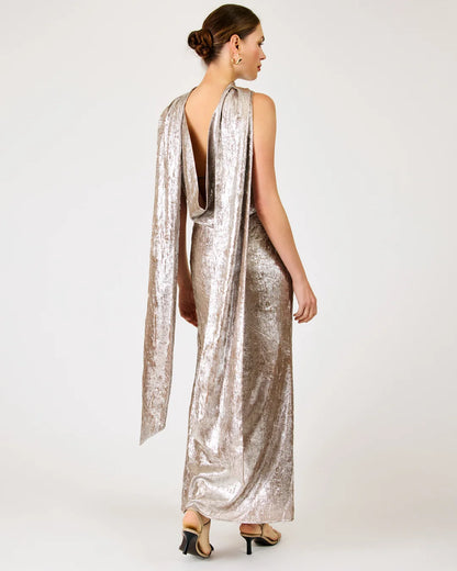 Dakota Maxi Dress Champagne