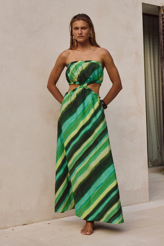 Loani Maxi Dress Green