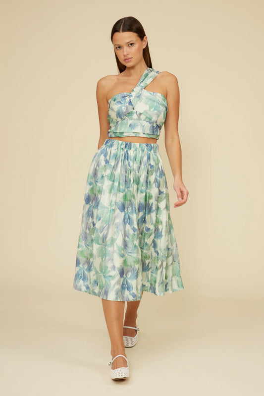 Sophia Two Piece Set Turquoise Floral