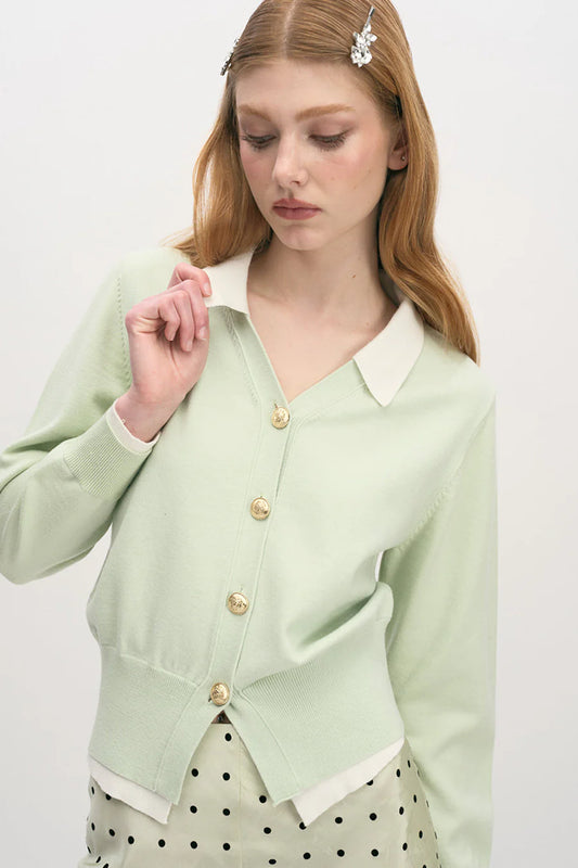 Cleonie Cardigan Seafoam