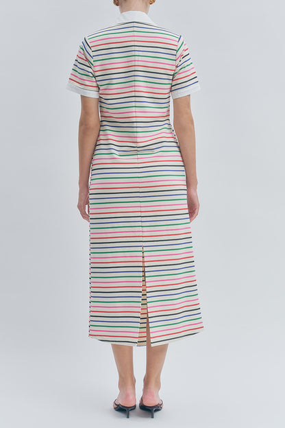 Miranda Midi Dress Rainbow