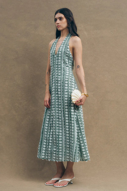 Gina Midi Dress Green