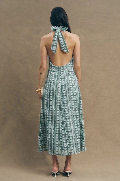 Gina Midi Dress Green