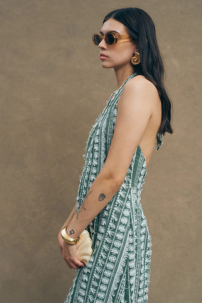 Gina Midi Dress Green