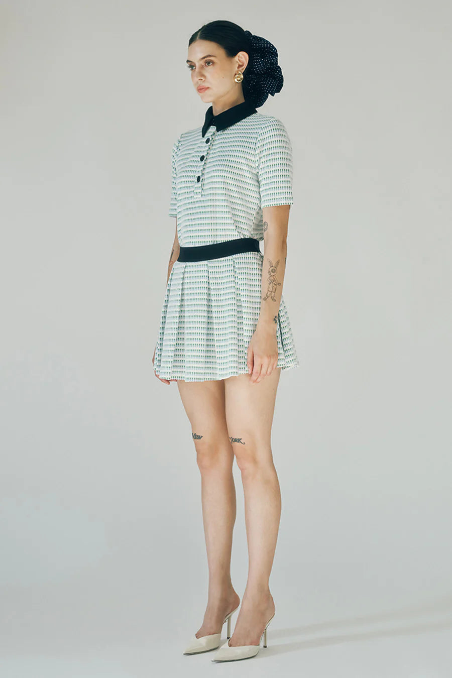 Tenley Two Piece Set White Multi