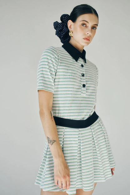 Tenley Two Piece Set White Multi