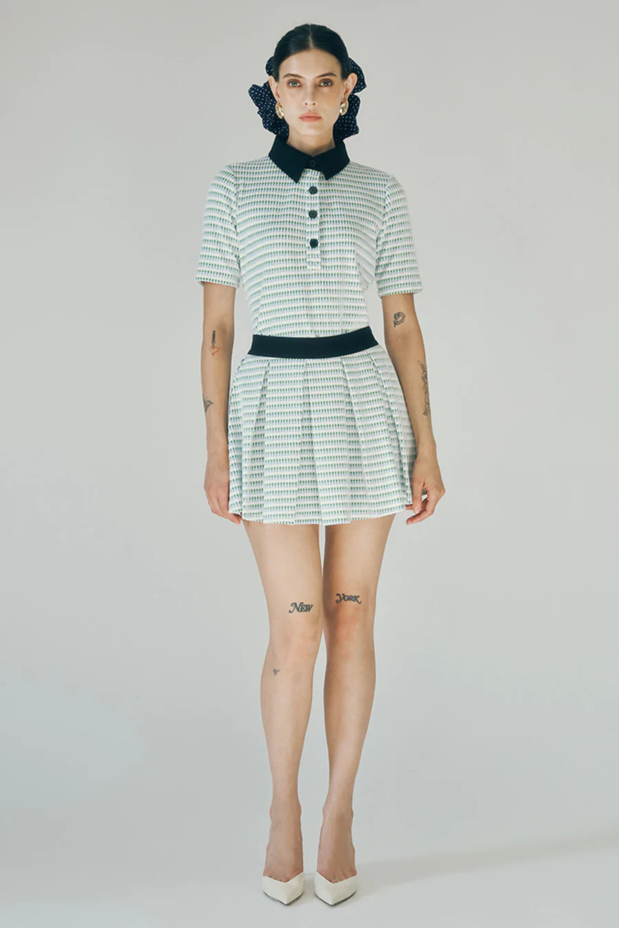 Tenley Two Piece Set White Multi