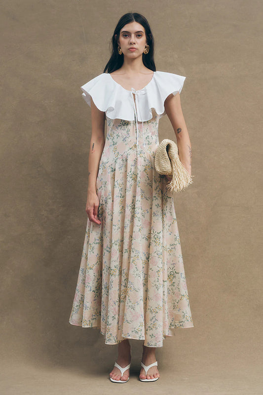 Edwina Midi Dress Floral