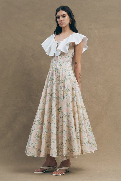Edwina Midi Dress Floral