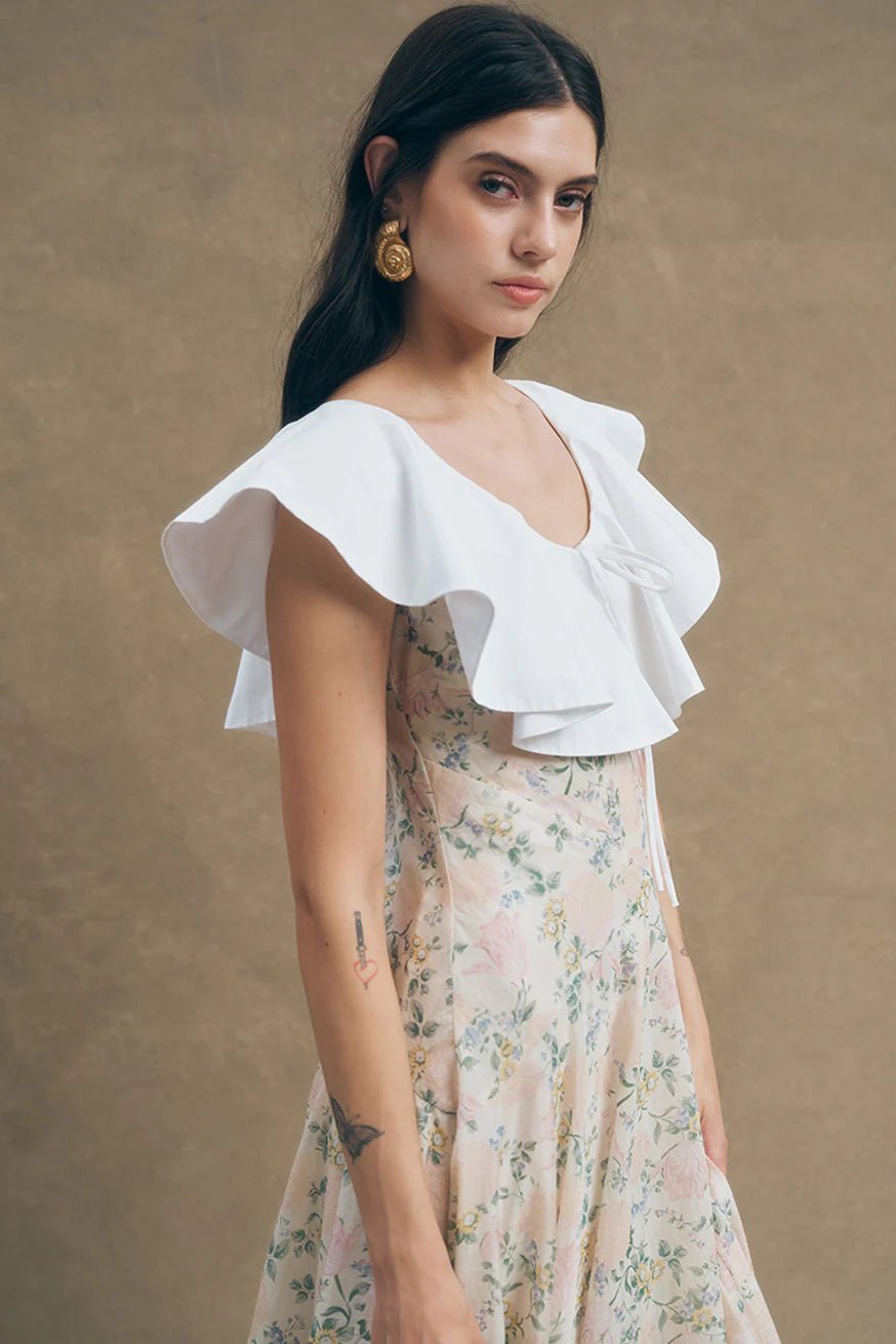 Edwina Midi Dress Floral