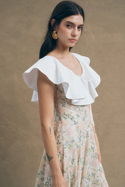 Edwina Midi Dress Floral