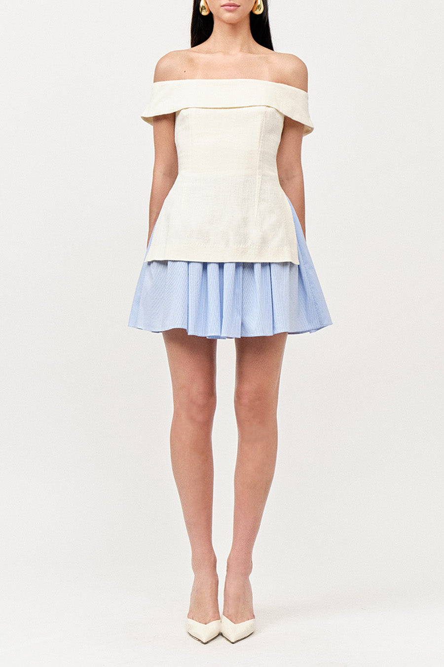 Meredith Mini Dress Ivory