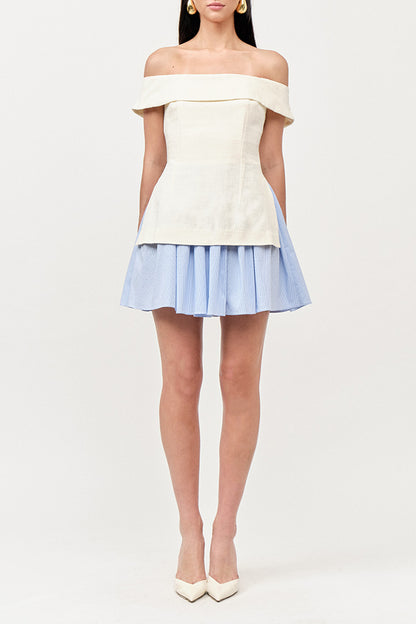 Meredith Mini Dress Ivory