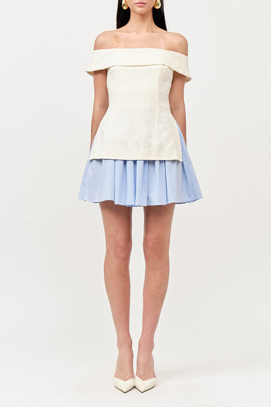 Meredith Mini Dress Ivory