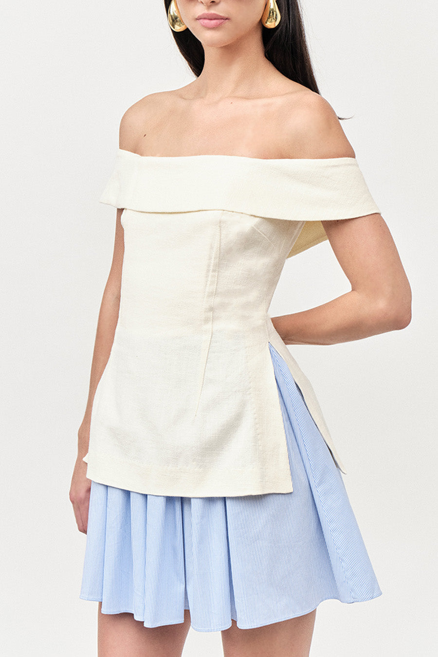 Meredith Mini Dress Ivory