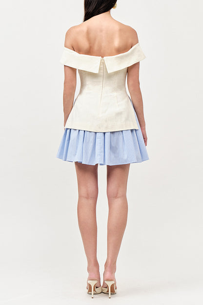 Meredith Mini Dress Ivory