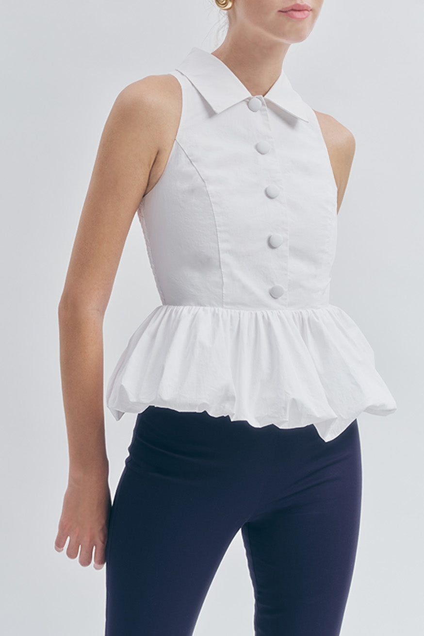 Elian Top White