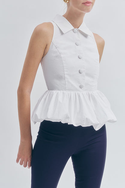 Elian Top White